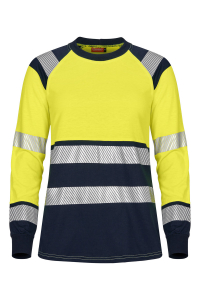 Flame Retardant Ladies T-shirt, long sleeves